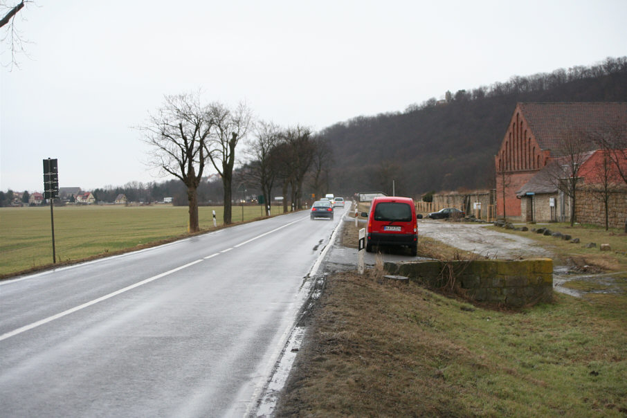 Flitzerblitzer Naumburg Ortsteil Schulpforte Schulstraße (B 87)