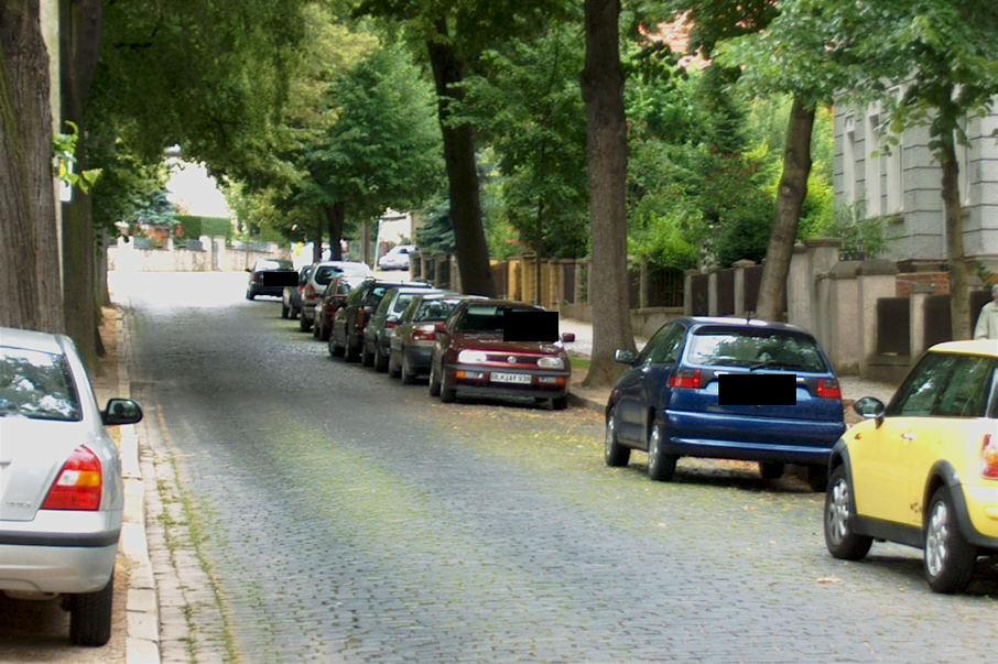 Flitzerblitzer Naumburg Seminarstraße zwischen Fröbelstraße und Weimarer Straße