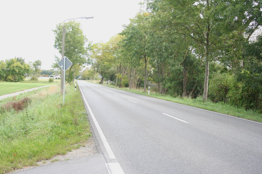 Geschwindigkeitskontrolle Salzwedel Ortsteil Hoyersburg Hoyersburger Landstraße (B 248) in Fahrtrichtung Lübbow, Lüchow