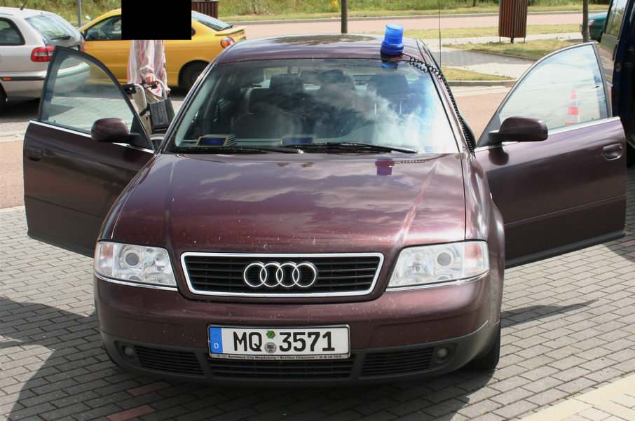 Provida, Audi, Polizei Sachsen-Anhalt, Autobahnpolizei Weißenfels, BAB 9, Autobahn 9