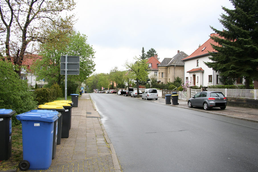 Geschwindigkeitsmessung Weißenfels Beuditzstraße in beiden Fahrtrichtungen zwischen Lindenweg und Kirschweg