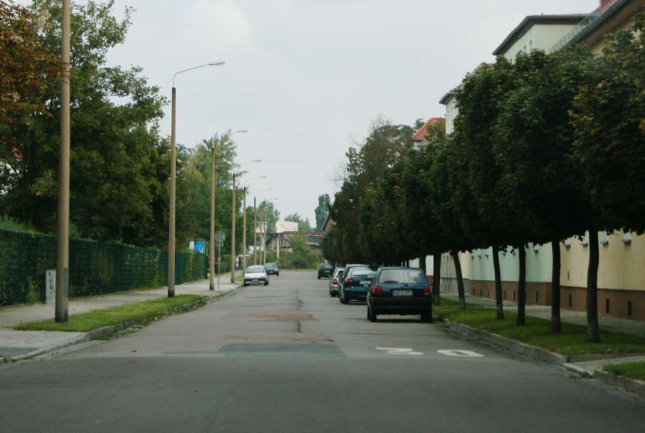 Geschwindigkeitskontrolle Weißenfels Nordstraße in Fahrtrichtung Schlachthofstraße