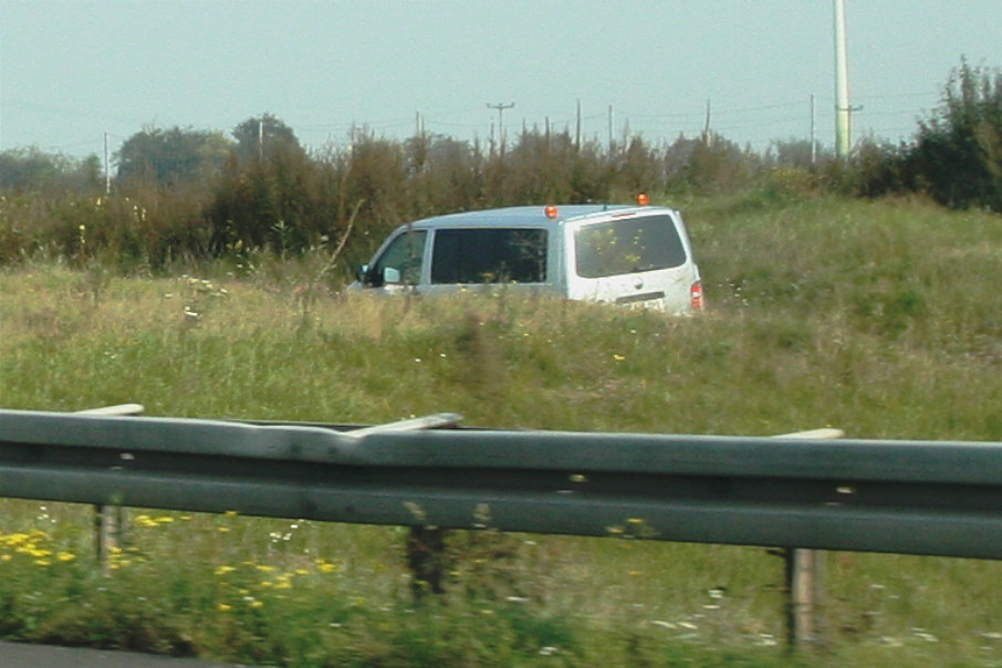 Flitzerblitzer Polizei VW Transporter Kennzeichen