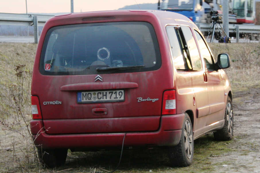 Blitzer Polizei Citroen Berlingo MQ-CH 719