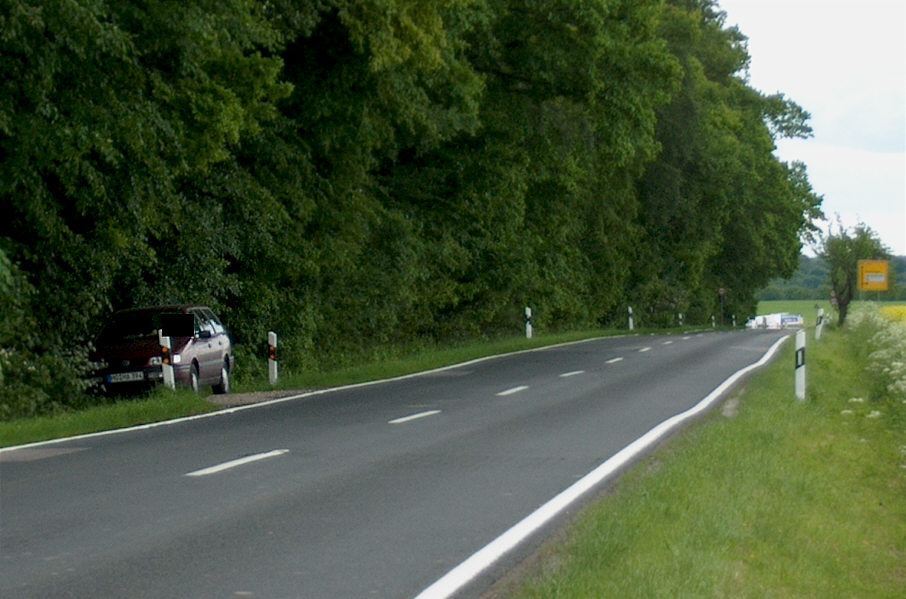 Messfahrzeug Polizei VW (Kennzeichen MQ-WA 589)