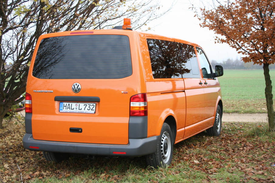 VW Messfahrzeug Polizei Sachsen-Anhalt (Kennzeichen HAL-L 732)