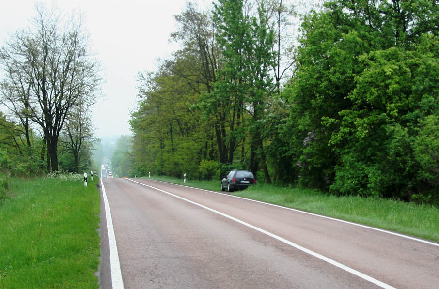 Übersicht Messbereich, Fotobereich Traffipax Speedophot