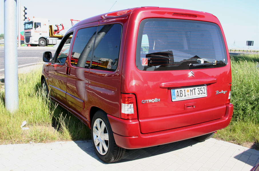 Messfahrzeug Polizei Sachsen-Anhalt Citroen Berlingo (Kennzeichen ABI-MT 352)