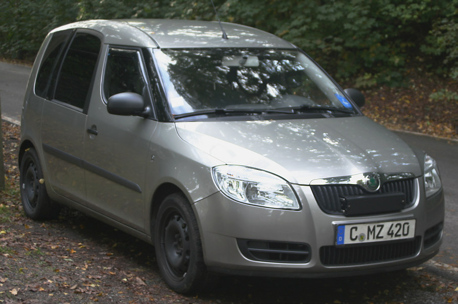 Flitzerblitzer, Chemnitz, Stadt Chemnitz, silberner Skoda Roomster, Kennzeichen C-MZ 420