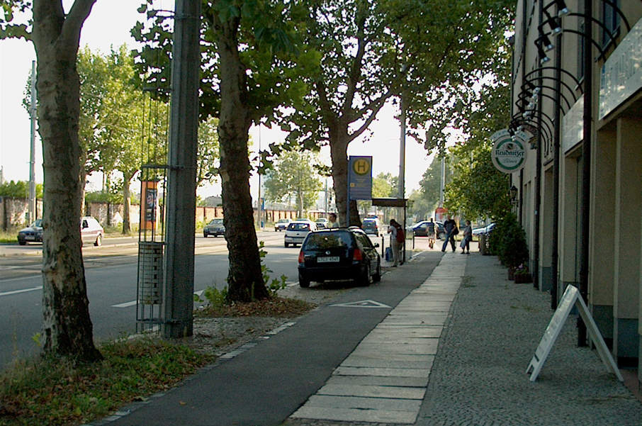 Geschwindigkeitsmessung Leipzig Berliner Straße stadteinwärts