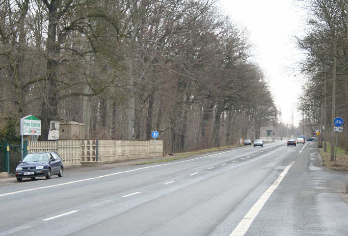 Geschwindigkeitsmessung Leipzig Hans-Driesch-Straße stadtauswärts