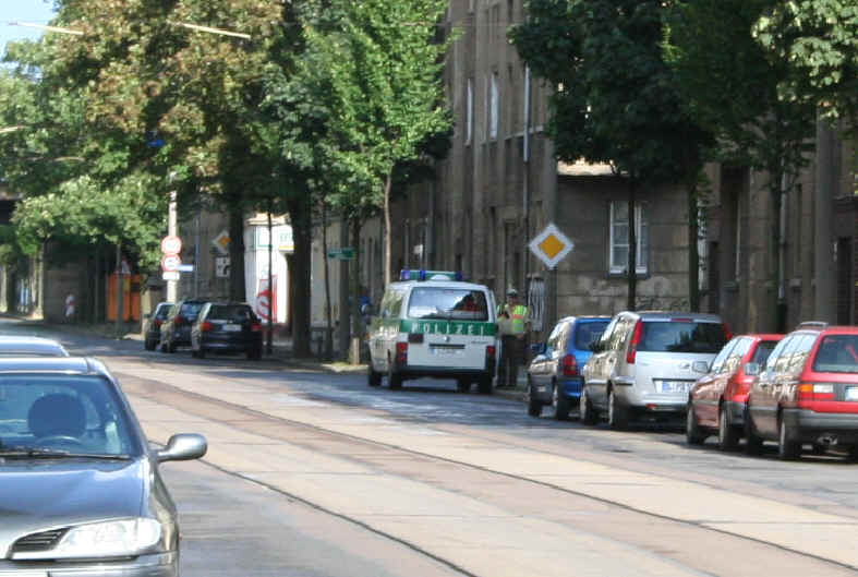 Blitzer Anhaltekomando Polizei abkassieren