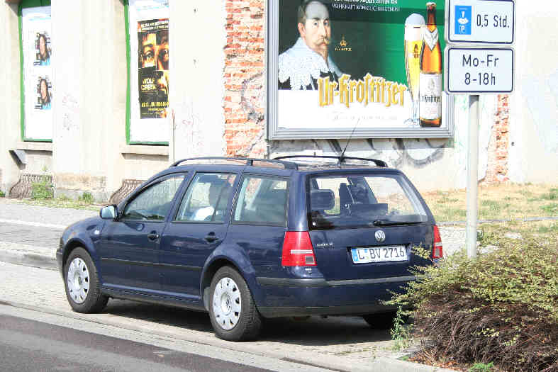 Blitzer Stadt Leipzig VW Golf Kennzeichen L-BV 2716