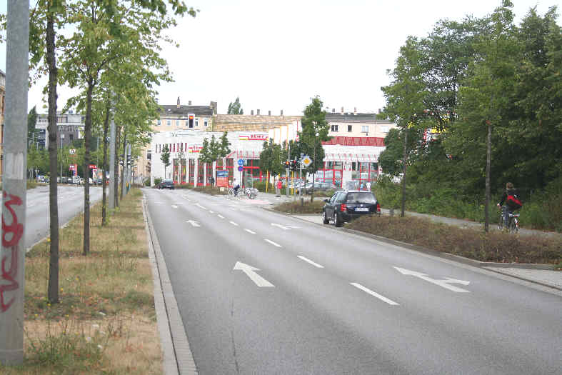 Flitzerblitzer Leipzig Ludwig-Ehrhard-Straße stadtauswärts