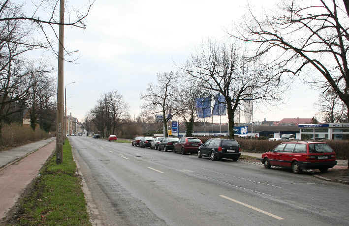 Geschwindigkeitskontrolle Leipzig Merseburger Straße beidseitig