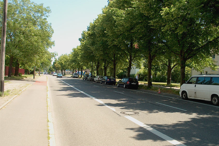 Geschwindigkeitskontrolle Leipzig Permoser Straße beidseitige Messung