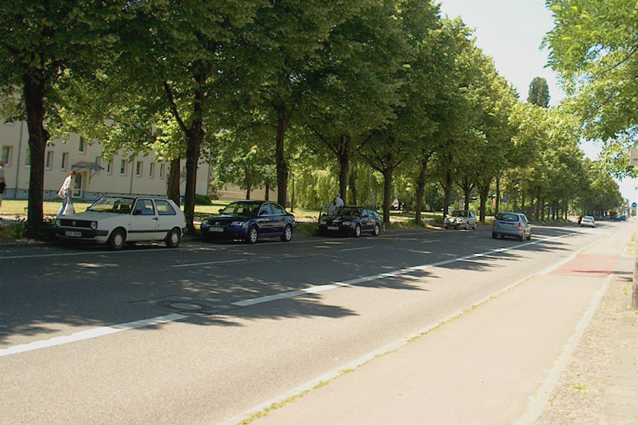 Flitzerblitzer Leipzig Permoser Straße beidseitige Messung