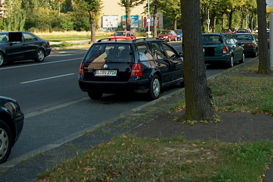 Blitzer Stadt Leipzig VW Golf Kennzeichen L-BV 2716