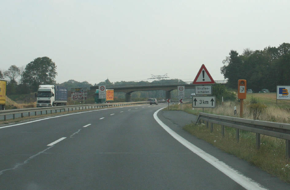 Geschwindigkeitskontrolle Autobahn (BAB) 14