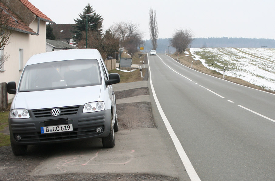 Blitzer, Fahrzeugfront, Gera, Stadt Gera, Kennzeichen, Radarbalken, Frontscheibe