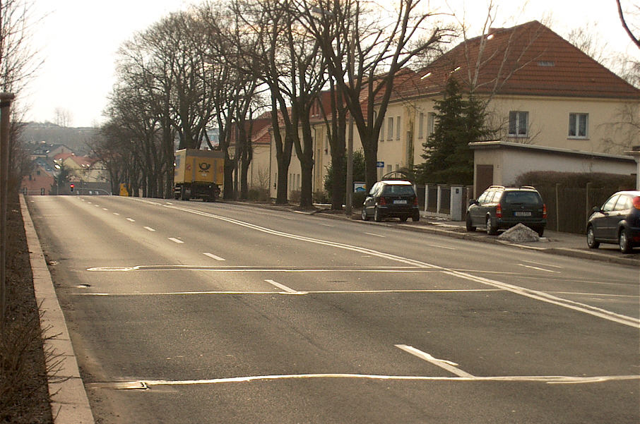 Geschwindigkeitsmessung, Polizei, Gera, Straße des Bergmanns, Ostfriedhof, Blitzer, Radarkontrolle
