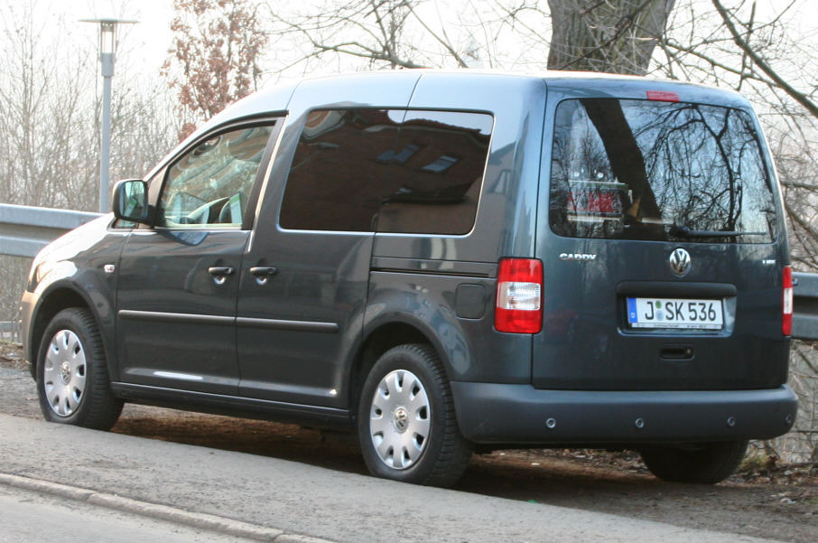 Heckeinbau PoliScanSpeed PSS in VW Caddy Jena