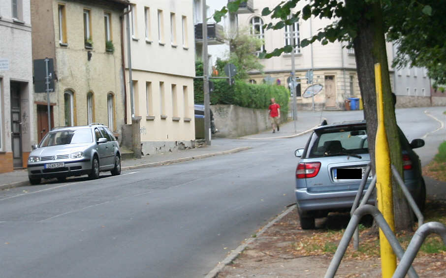 Geschwindigkeitsmessung Jena Camsdorfer Ufer