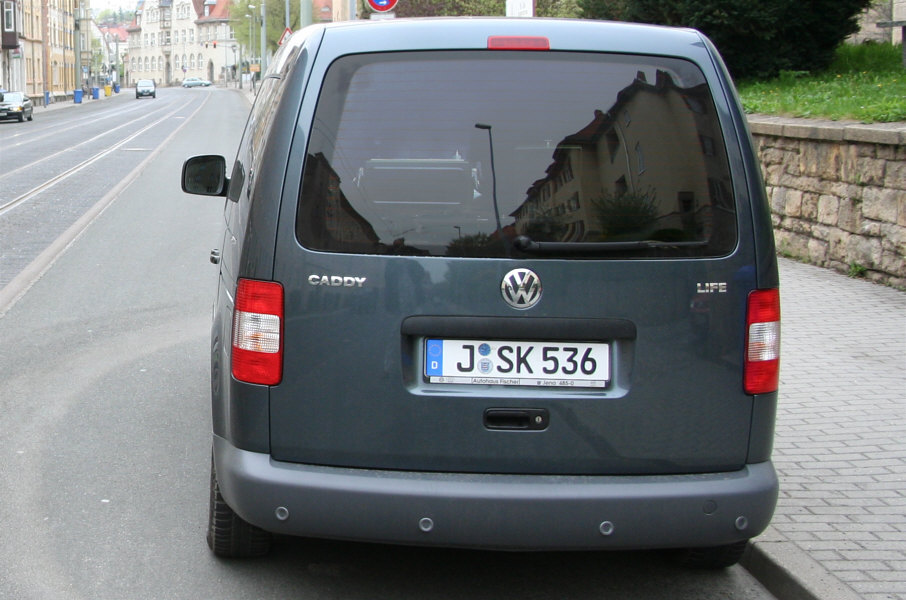 Blitzer Jena PoliScanSpeed PSS Heckeinbau