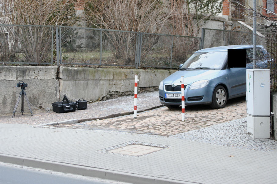 Flitzerblitzer Stadt Jena Skoda Fabia Kennzeichen J-LT 345