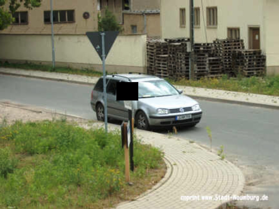 Flitzerblitzer Stadt Jena VW Golf Kennzeichen J-NM 798