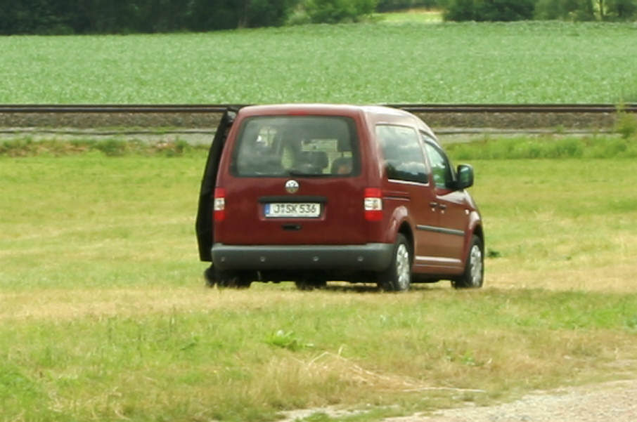 Flitzerblitzer Jena VW Caddy Kennzeichen J-SK 536