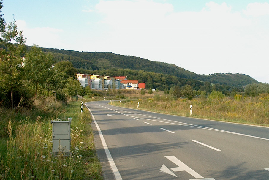 Flitzerblitzer Jena Naumburger Straße, B 88 stadteinwärts