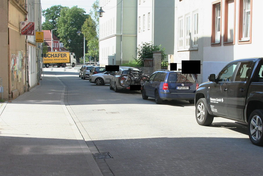 Neugasse, verkehrsberuhigter Bereich, Höchstgeschwindigkeit, zulässige Höchstgeschwindigkeit, 7 km/h