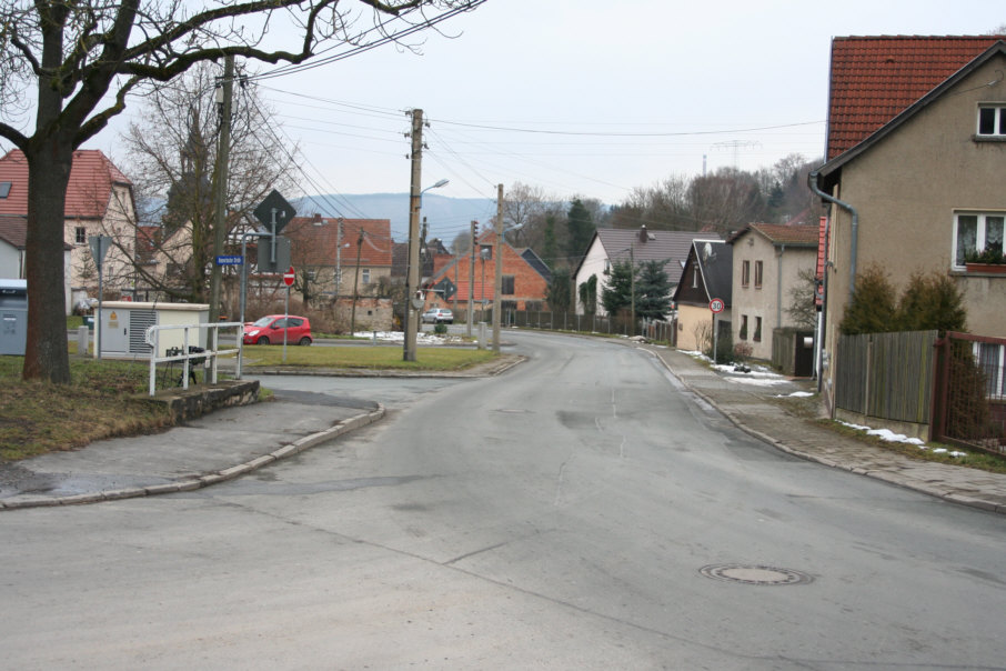 Ortseinfahrt Jena Ortsteil Ammerbach Ortsdurchfahrt