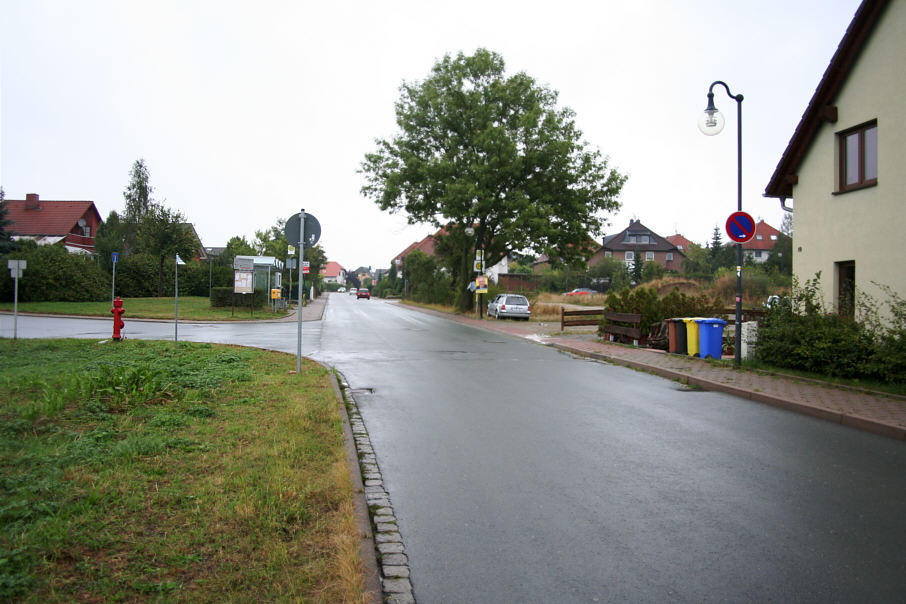 Geschwindigkeitskontrolle Jena Ortsteil Cospeda Im Wasserlauf