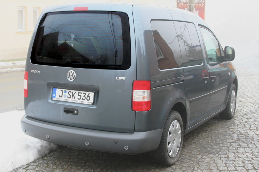 Blitzer Lidar PoliScanSpeed PSS vitronic Heckeinbau VW Caddy