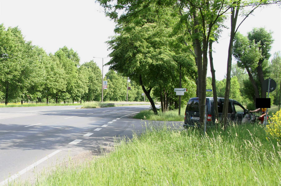 Flitzerblitzer Jena Stadtrodaer Straße stadtauswärts