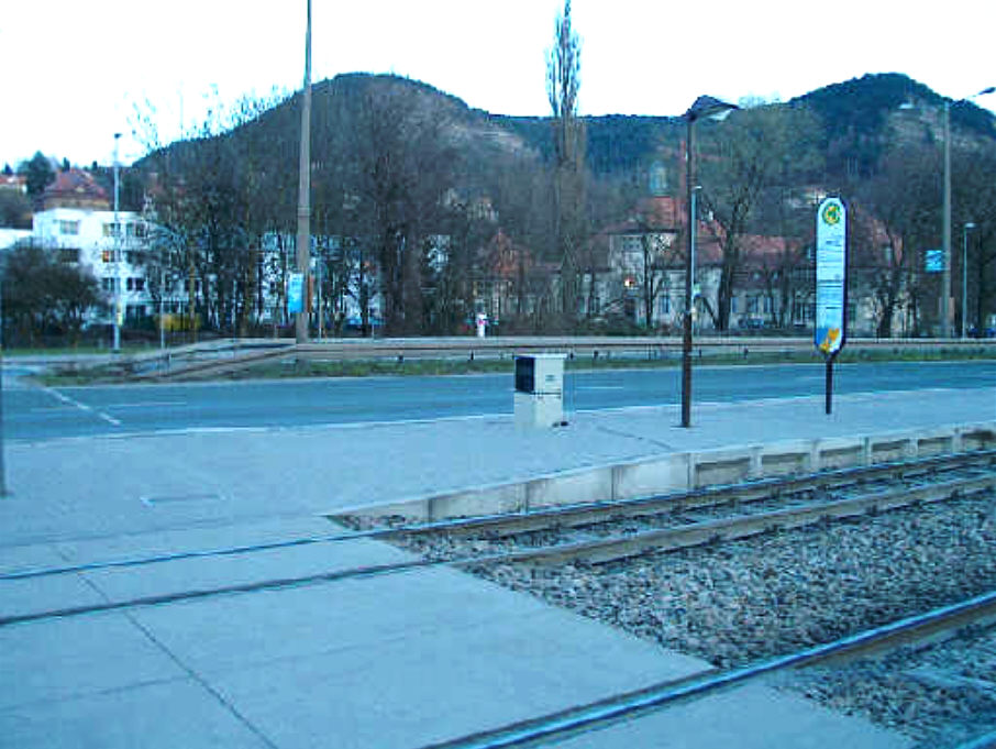 Flitzerblitzer Jena Stadtrodaer Straße stadtauswärts