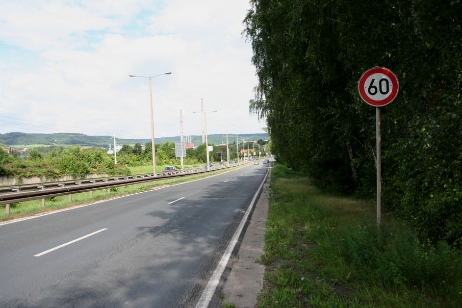 Geschwindigkeitsmessung Jena Stadtrodaer Straße stadteinwärts