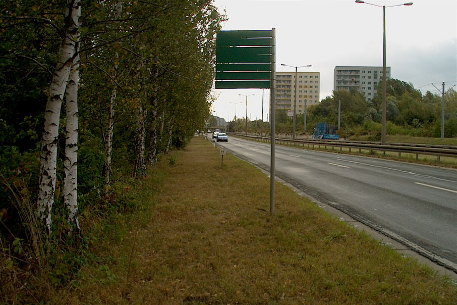Geschwindigkeitskontrolle Jena Stadtrodaer Straße stadteinwärts