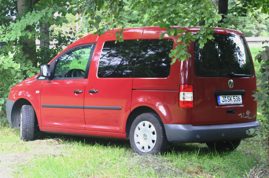 Flitzerblitzer Jena VW Caddy Kennzeichen J-SK 536