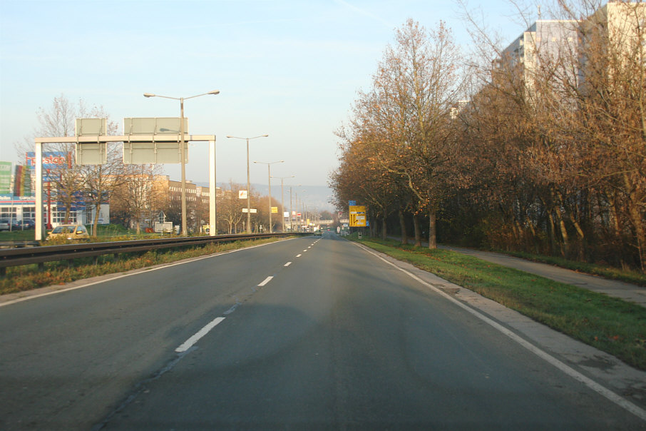 Flitzerblitzer Jena Stadtrodaer Straße stadteinwärts