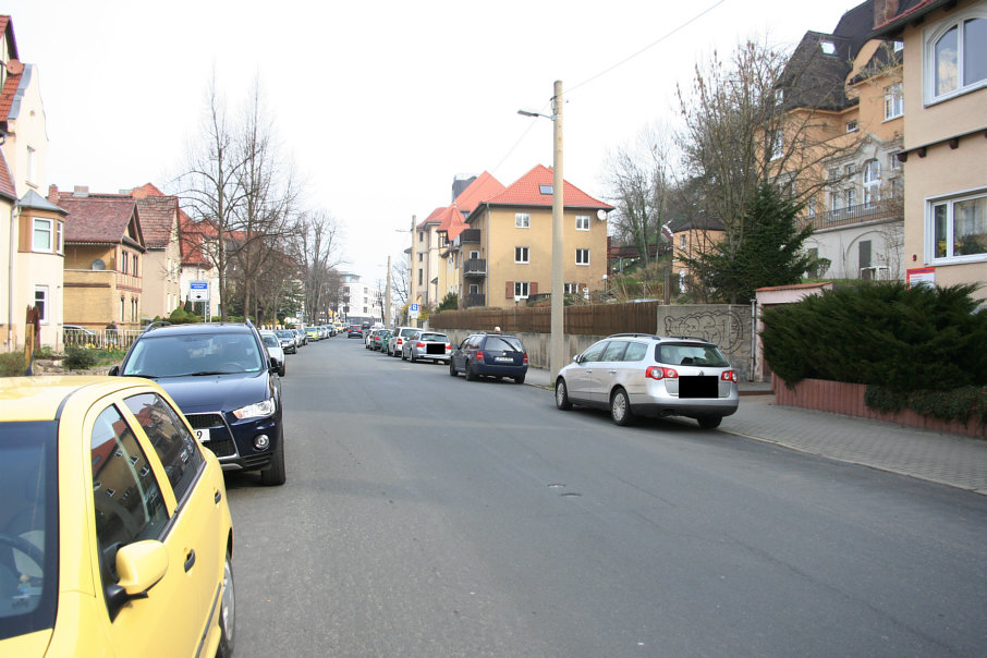 Geschwindigkeitskontrolle Jena Wöllitzer Straße