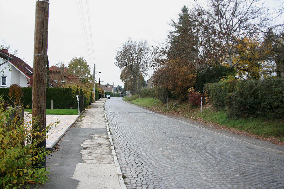 Geschwindigkeitsmessung Kahla Bibraer Landstraße in Fahrtrichtung Bachstraße, Bundesstraß 88 (B 88)