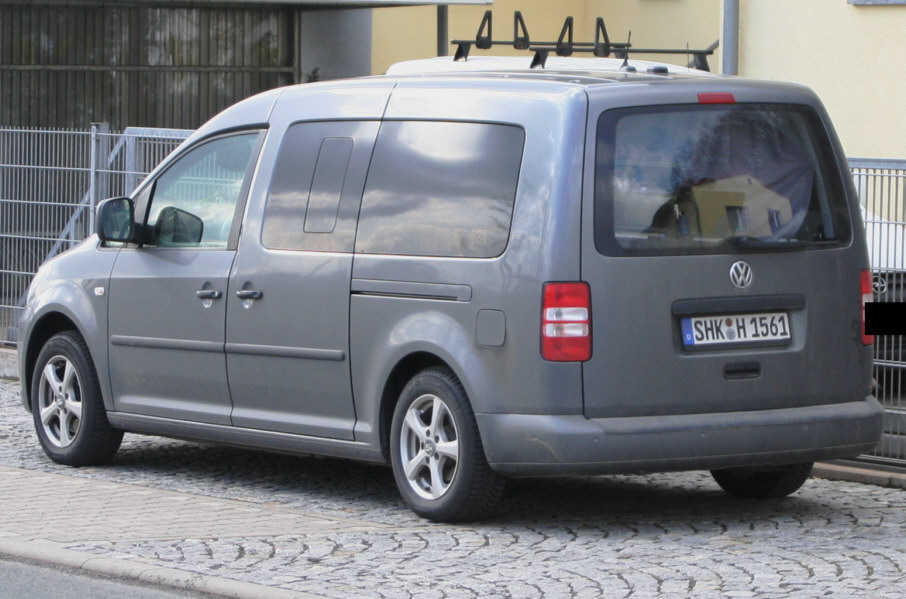 Flitzerblitzer, Polizei, dunkelgrau, Silber, VW Caddy, Kennzeichen, SHK-H 1561