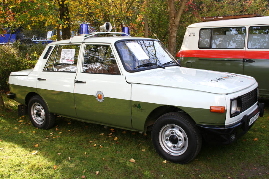 Nachbau Polizeiwagen Wartburg, Volkspolizei, Toniwagen