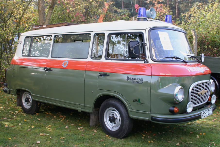 Radarwagen DDR, Barkas, B 1000, Radar SRD 77