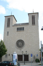 Blick auf die Katholische Kirche